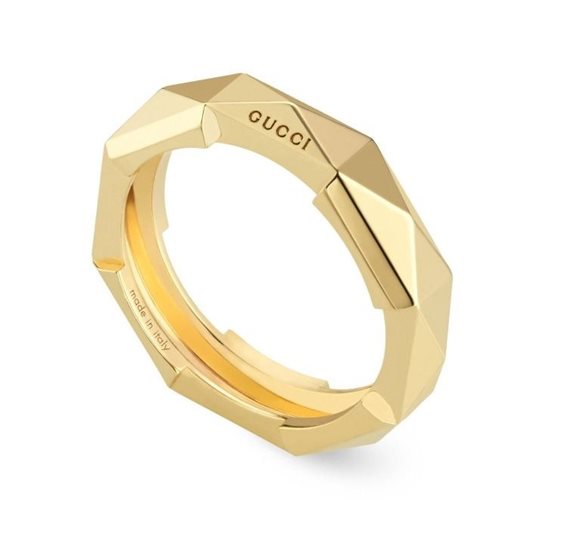 Mens gold hot sale gucci ring